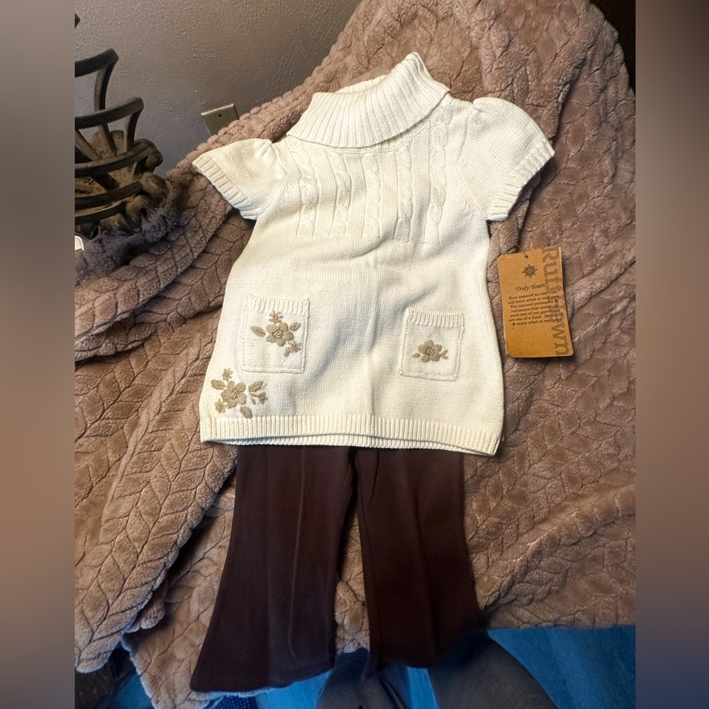 Baby Girl Autumn Outfit/ Baby Fall Outfit NWT Size 18 Months